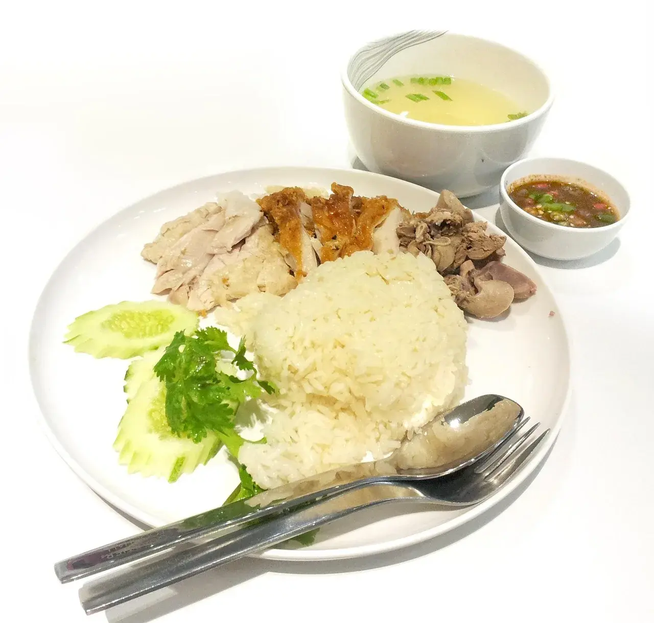 Caldo de pollo casero